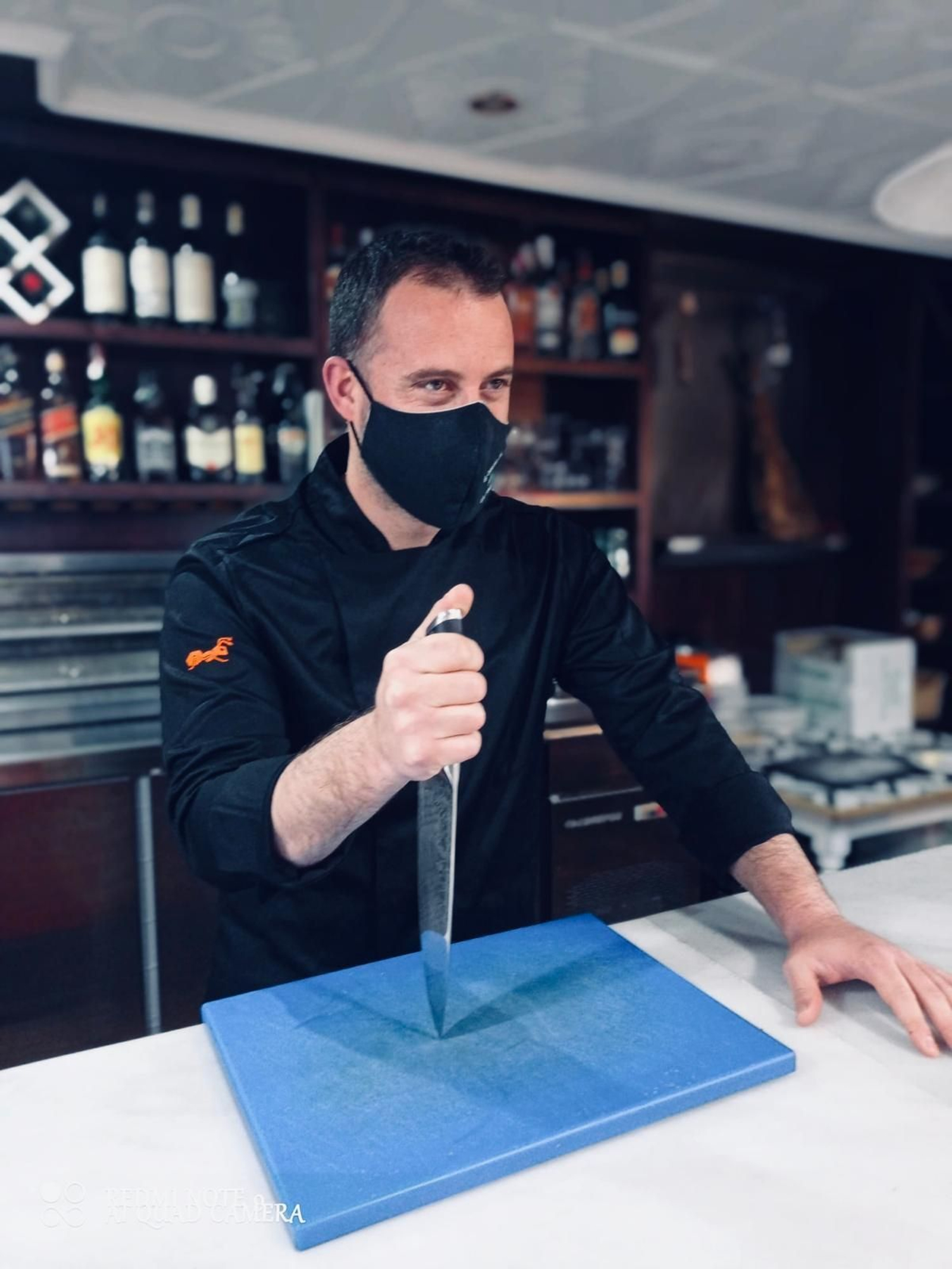 Eduardo, Pérez, dueño del gastrobar Vía Verde en Olvera