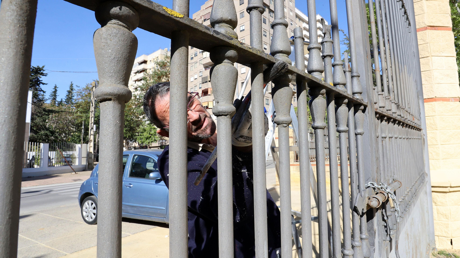 Preparativos en el Real de la Feria de Jerez