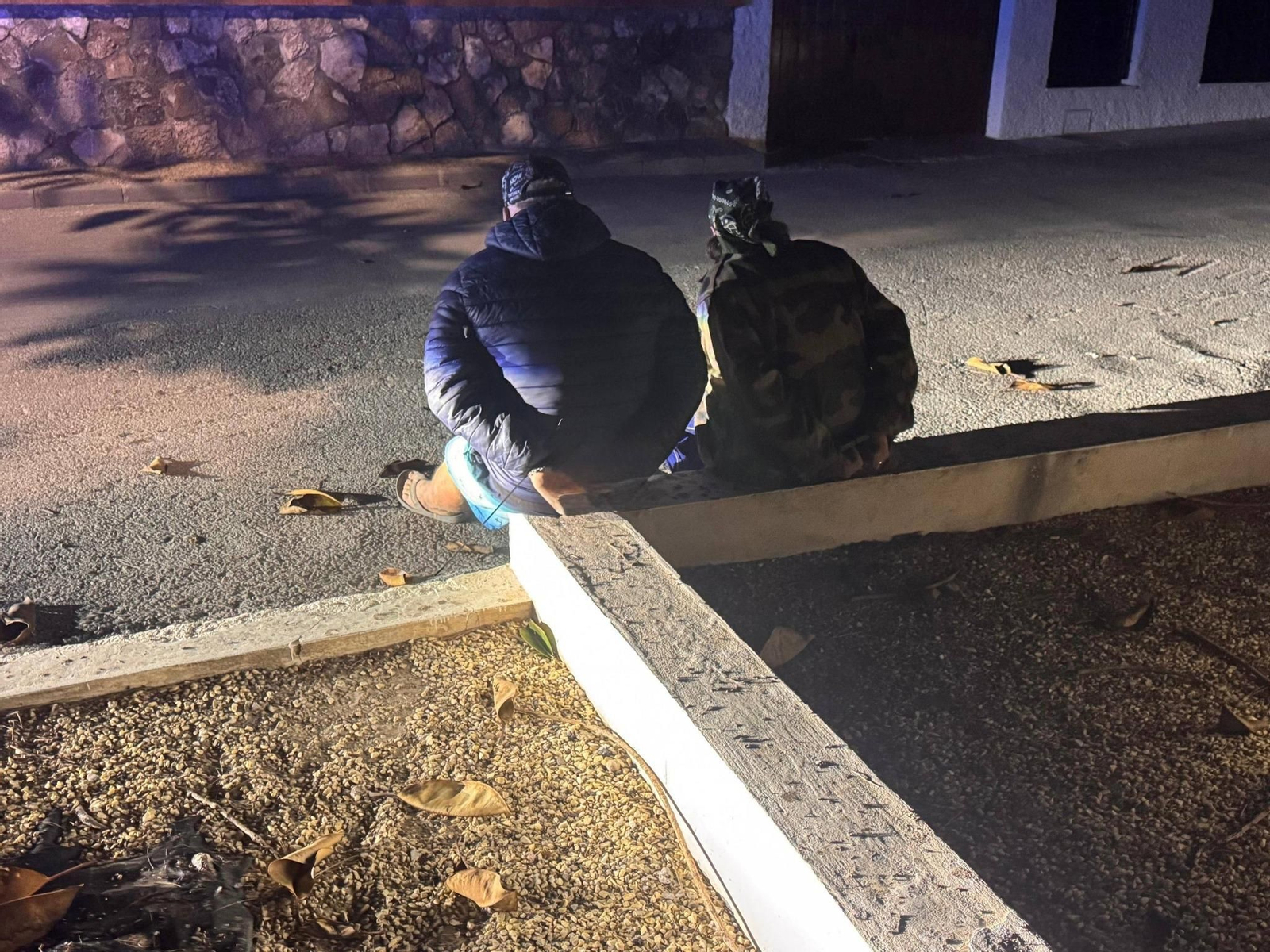 Los dos detenidos por la Policía Local de Pulpí.