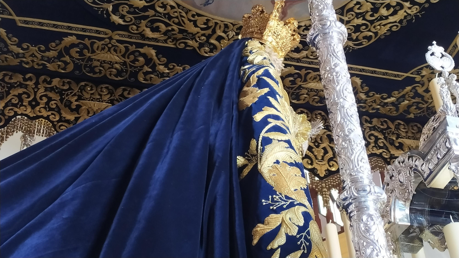 Las vísperas de la Magna Mariana de San Fernando en la iglesia de la Pastora