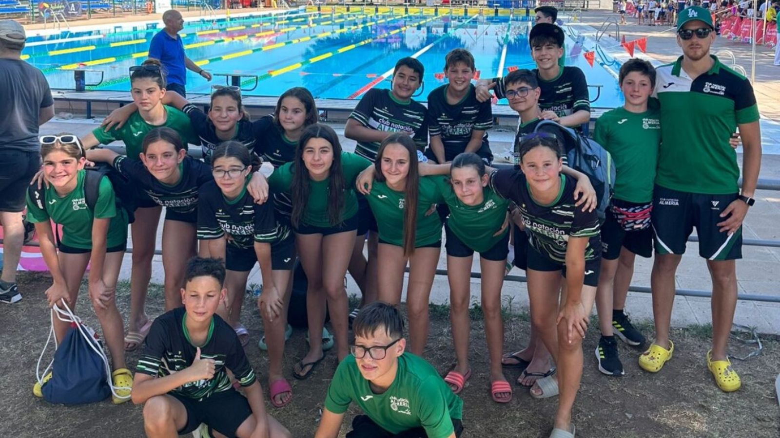 El equipo alevín del CNA consiguió muy buenos resultados en el campeonato regional.