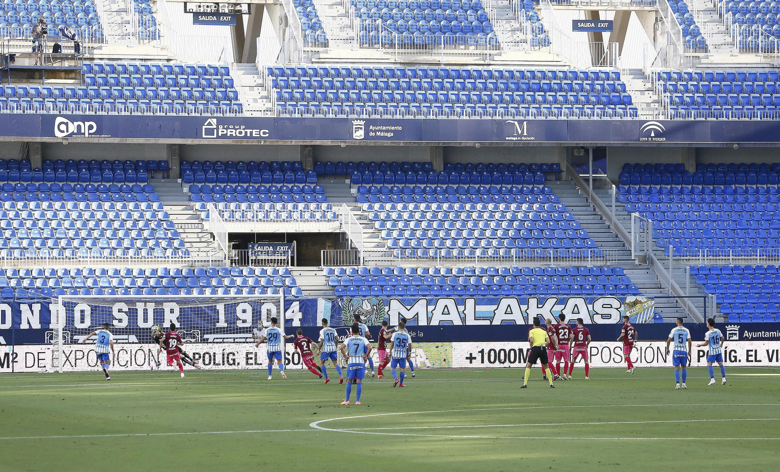 Las fotos del Málaga - Albacete