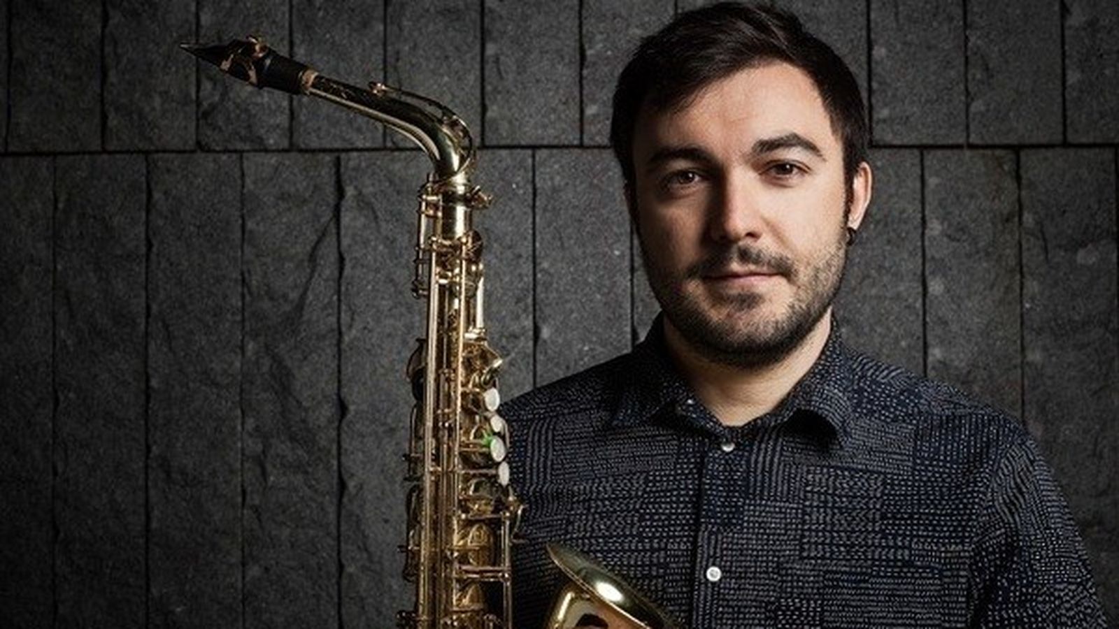 El saxofonista Pedro Pablo Cámara (Villanueva del Alcardete, Toledo, 1986).