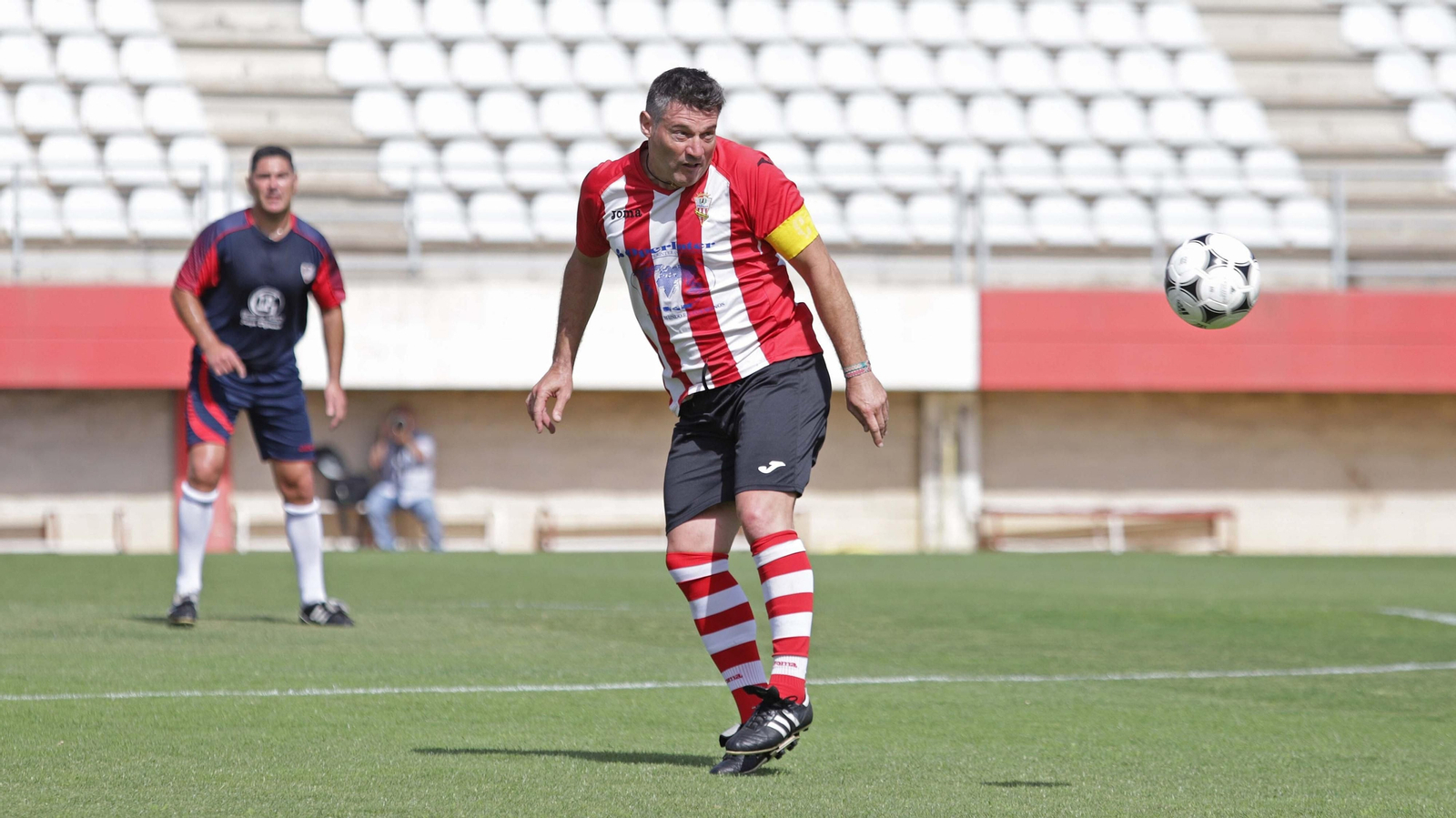 Fotos del triangular de homenaje a Fernando Gallego de los Veteranos del Algeciras CF