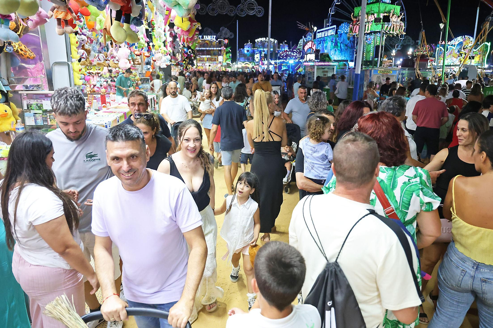 Colombinas 2025: Imágenes del ambiente en las Fiestas Colombinas con el Día del Niño