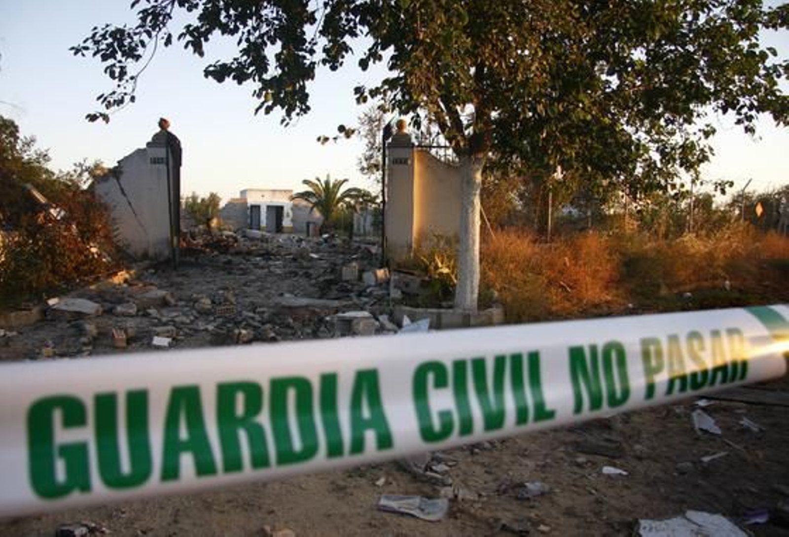 El ruido se pudo oir en las localidades cercanas.

Foto: Belén Vargas