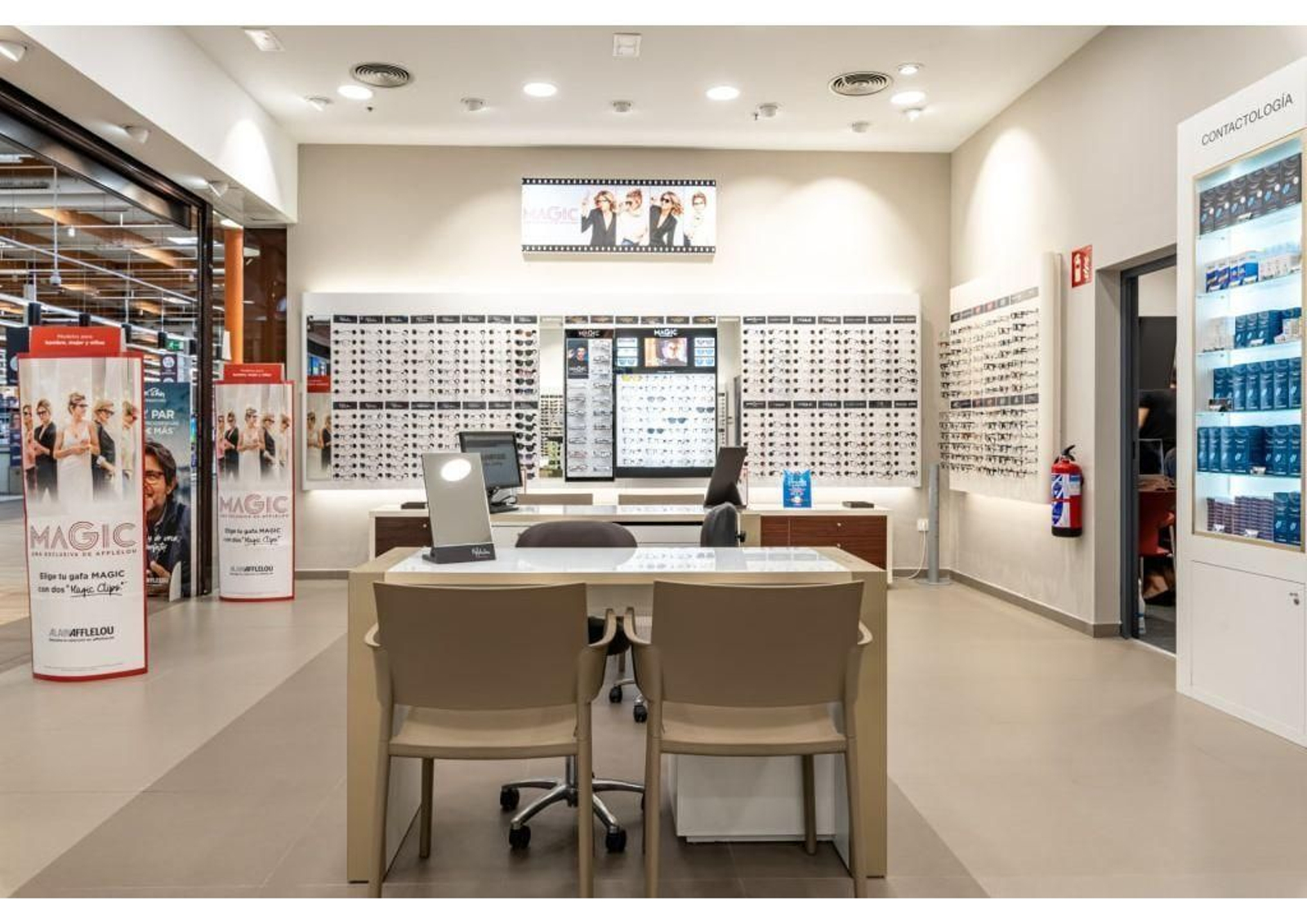 Óptica Alain Afflelou en Sevilla.