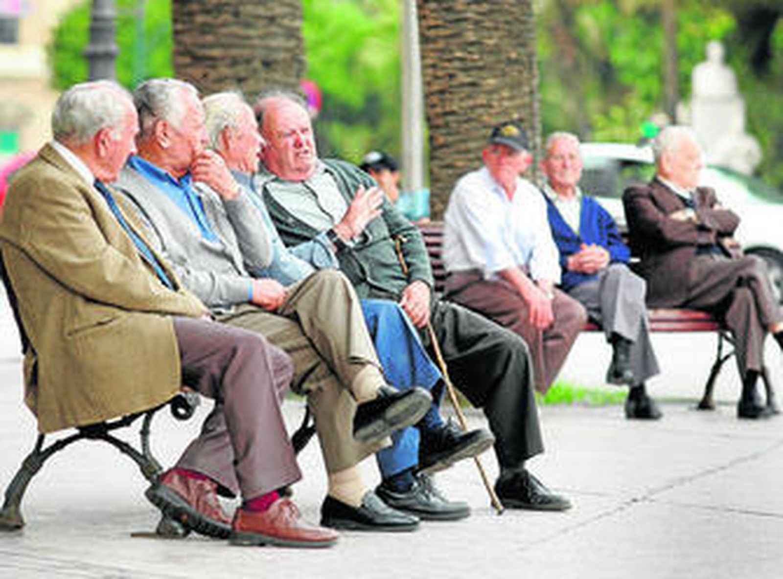 Los pensionistas por jubilación son mayoría.