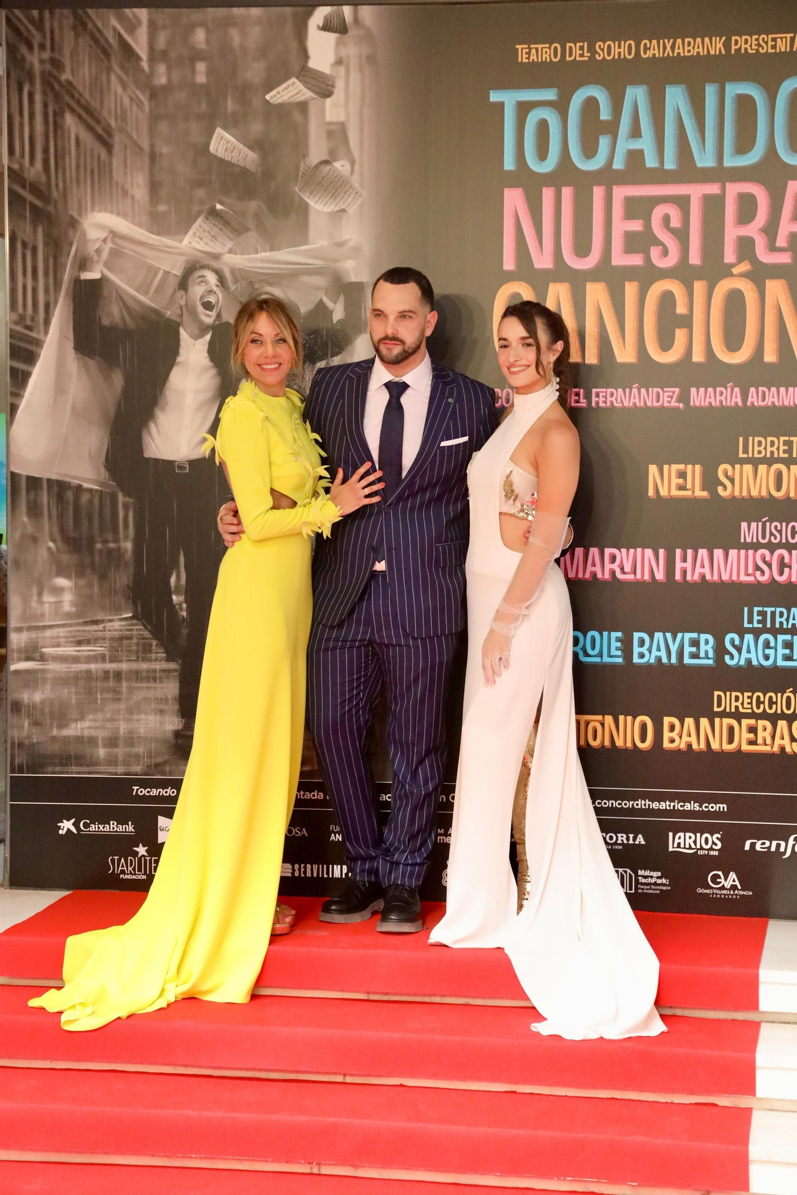 El estreno de 'Tocando nuestra canción', el nuevo musical de Antonio Banderas, en fotos