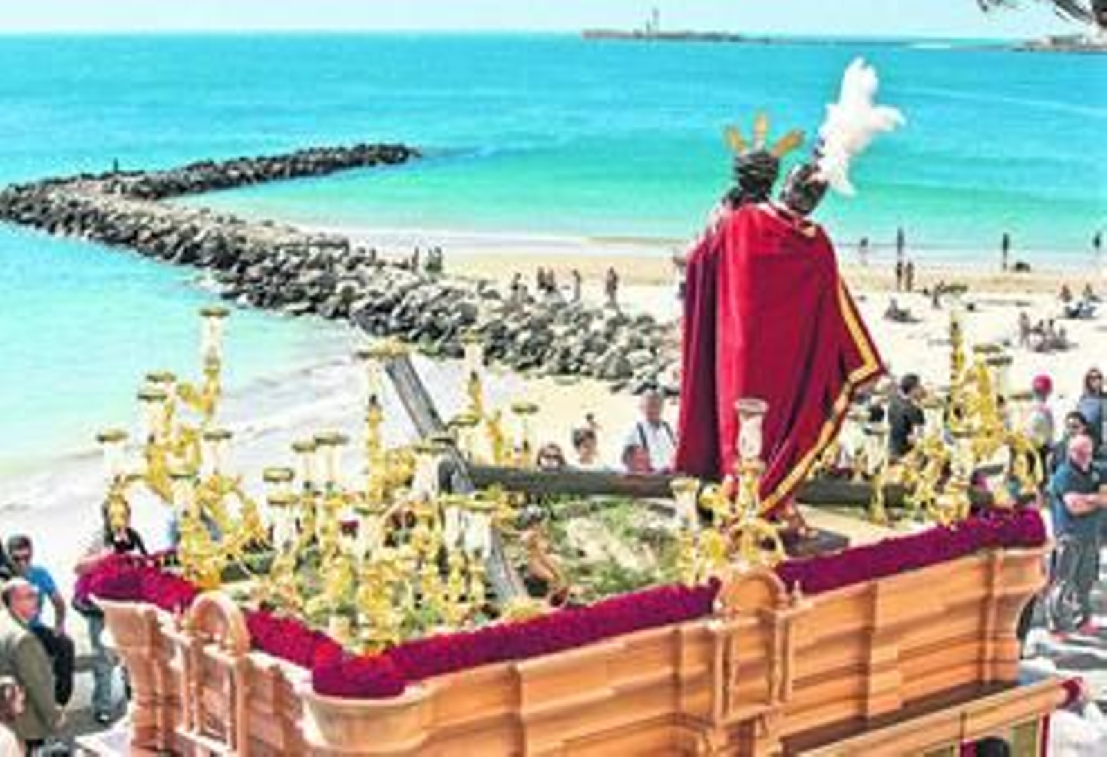 El nuevo paso de Jesús Despojado es uno de los proyectos que se están ejecutando actualmente en la Semana Santa gaditana.