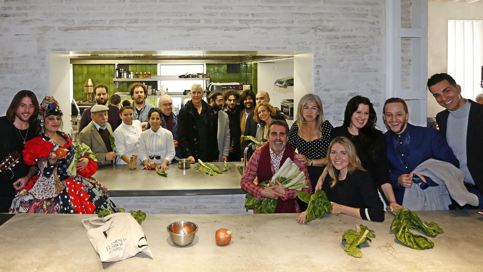 Un instante de la presentación del Flamenco Festival en Sevilla.