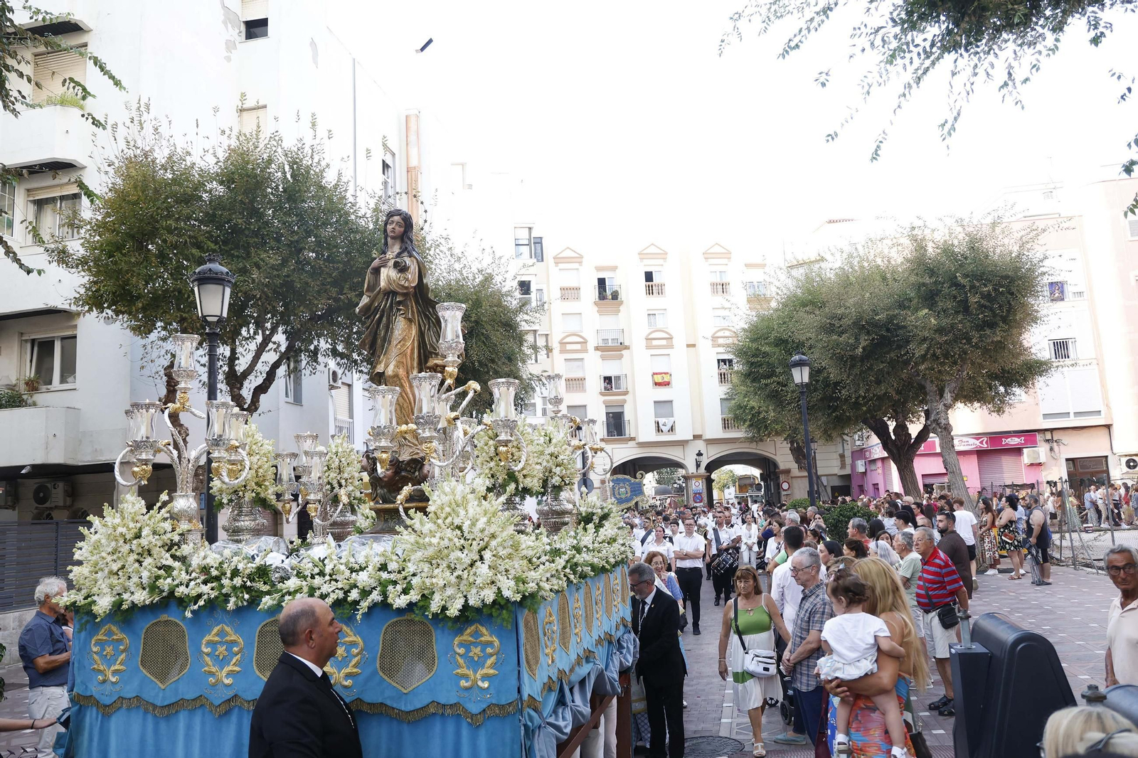 Galería de fotos de la procesión en La Línea por el 100 aniversario del patronazgo de la Inmaculada Concepción