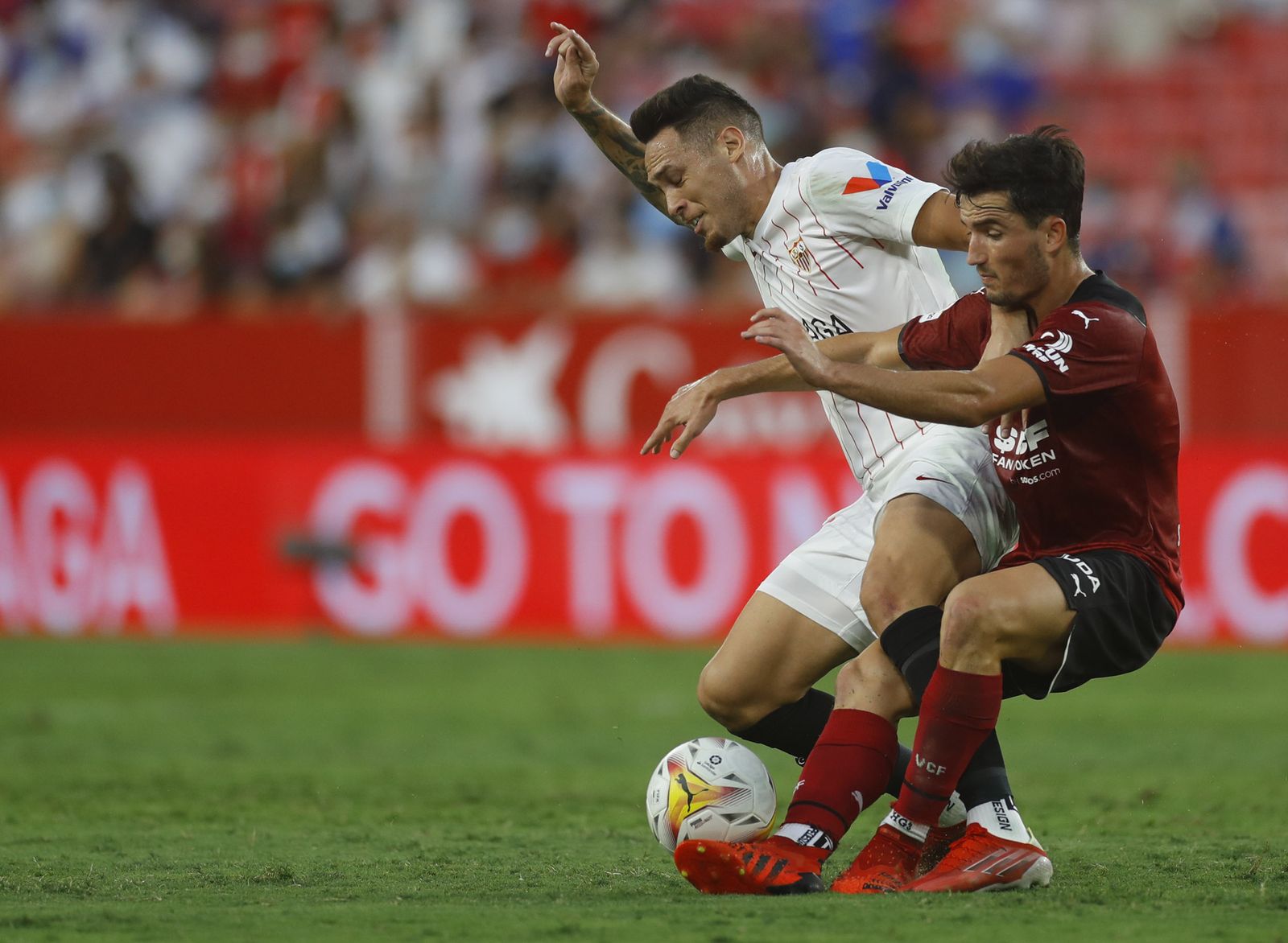 Las imágenes del Sevilla fc-Valencia