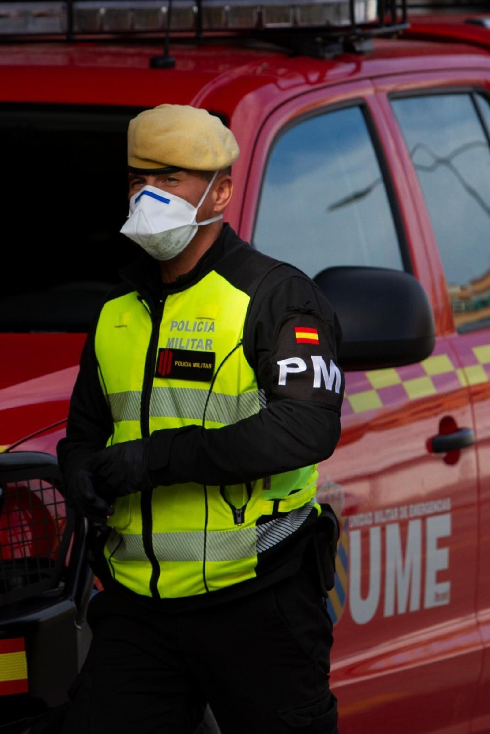 La UME del Ejército se despliega en Granada