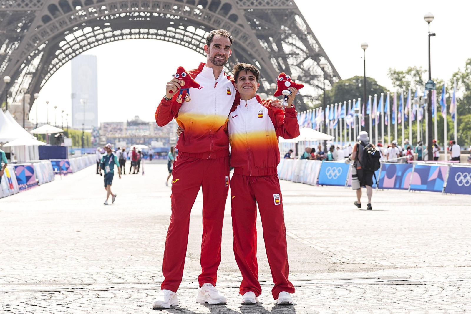 Las fotos de los medallistas españoles en el 'Súper Jueves' en París