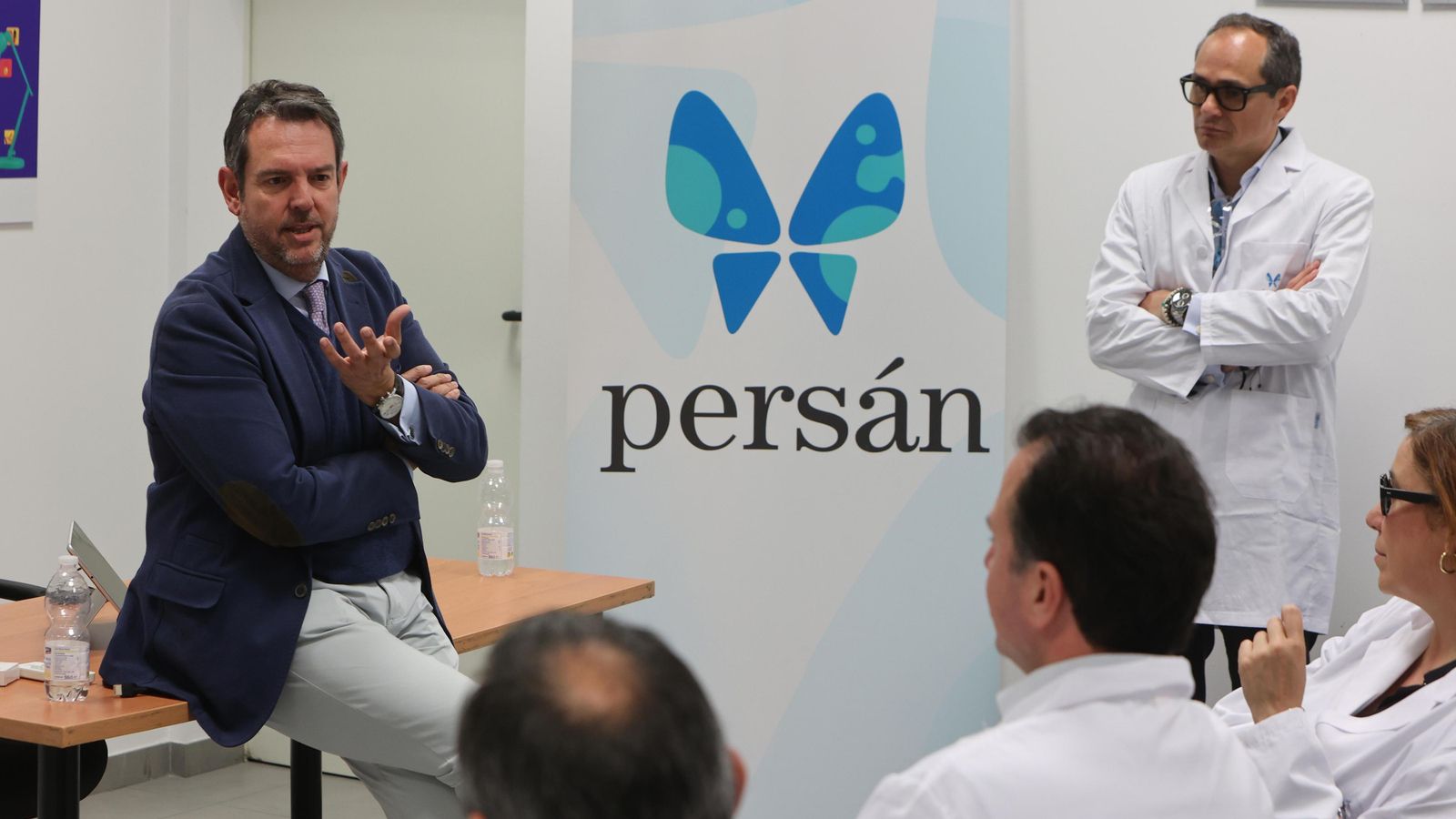 Antonio Somé y Jesús Cabet explican la estrategia de Persán