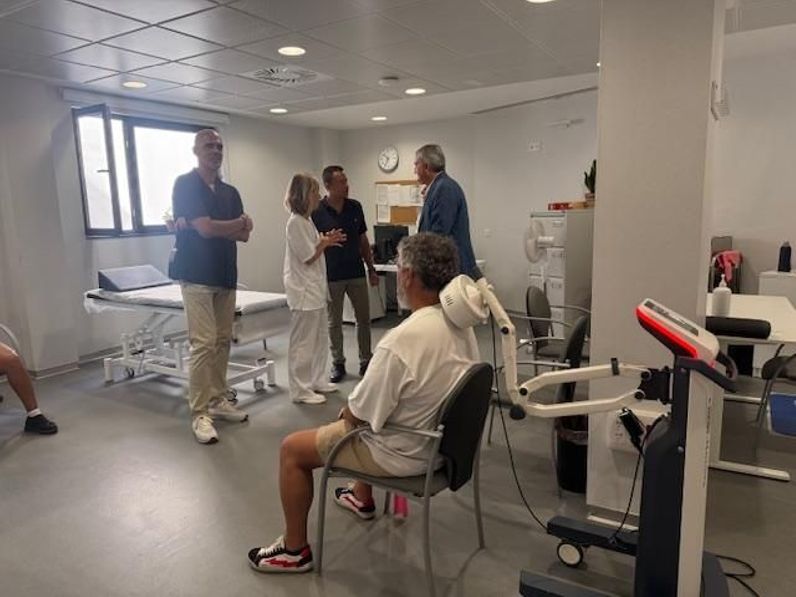 Atención de fisioterapia en Almería.