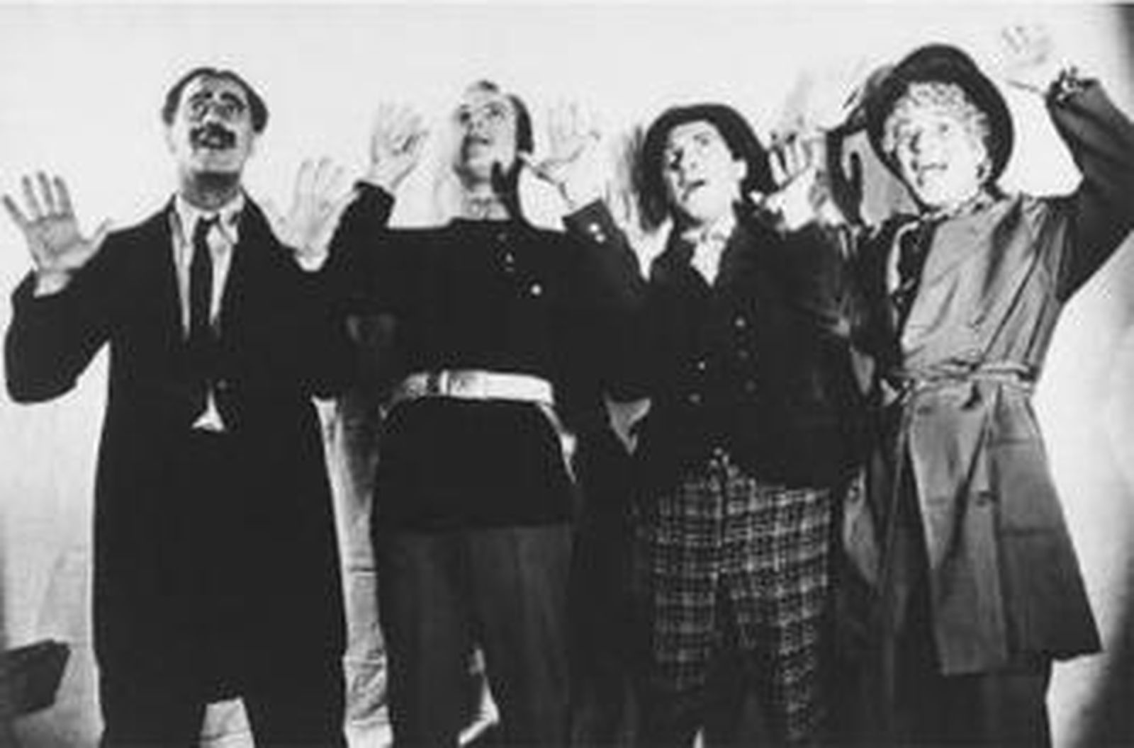 Los hermanos Marx, protagonistas de 'Sopa de ganso'.