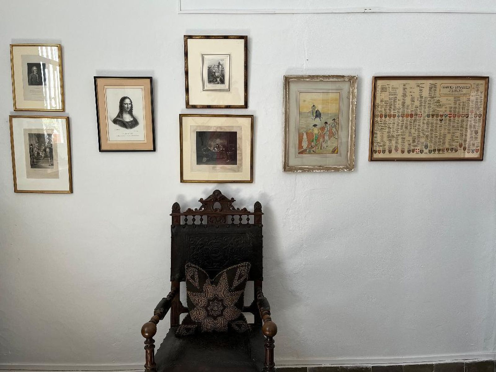 Interior de la casa.