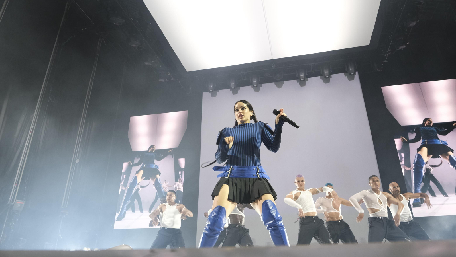 Imágenes del concierto de Rosalía en Almería