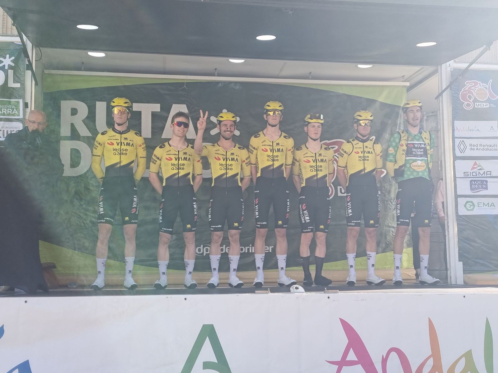 En imágenes: Jaén, espectacular escenario de la tercera etapa de la Vuelta a Andalucía - Ruta del Sol