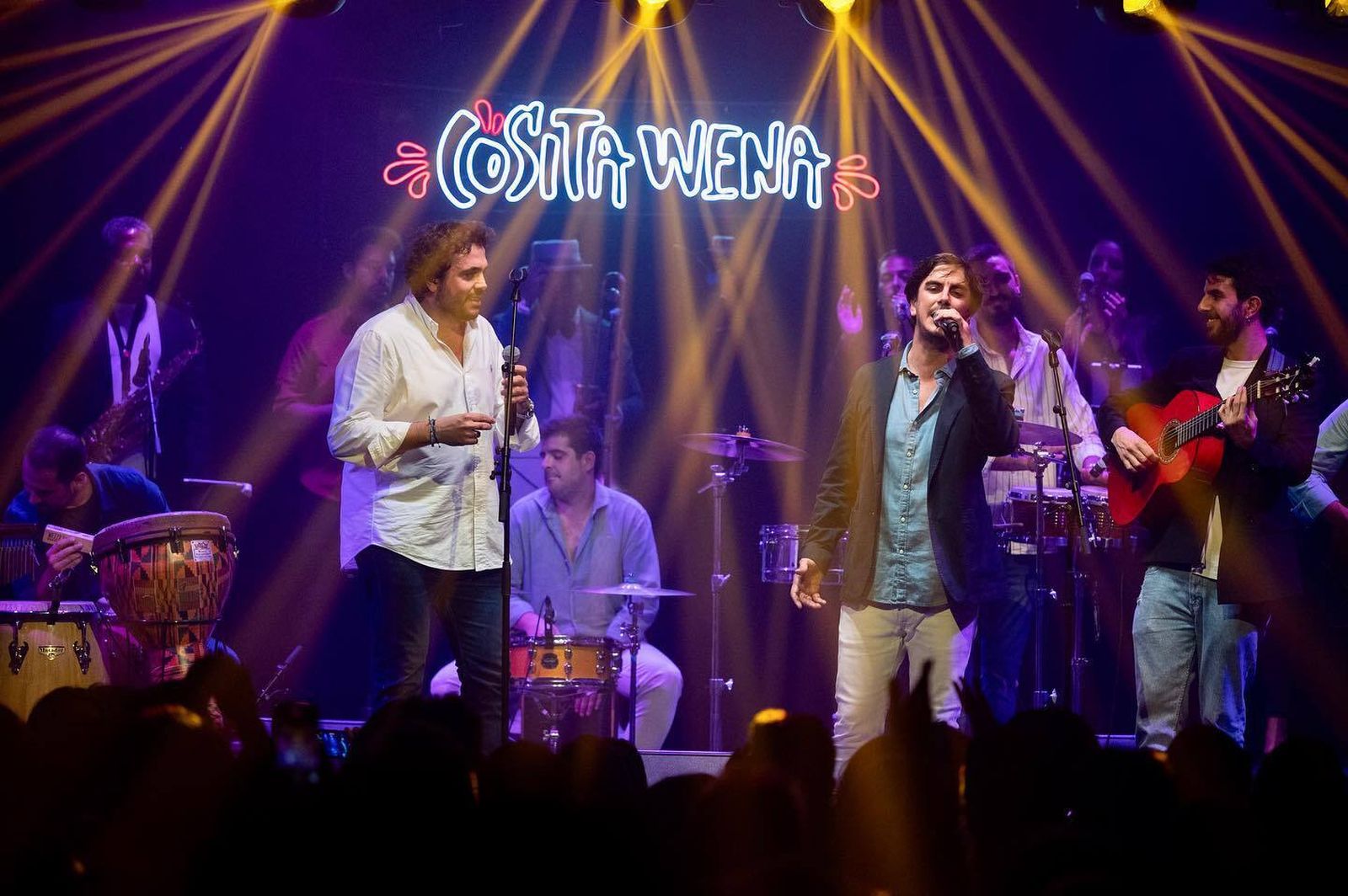 El grupo Cosita Wena, en una actuación en Madrid.