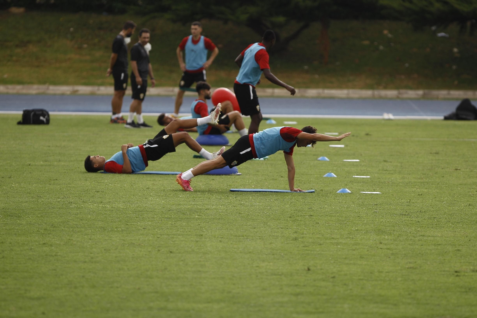 Fotogalería entrenamiento U.D. Almería