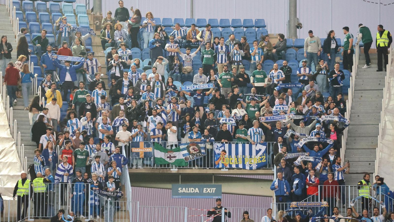 Las fotos del Málaga-Deportivo de La Coruña