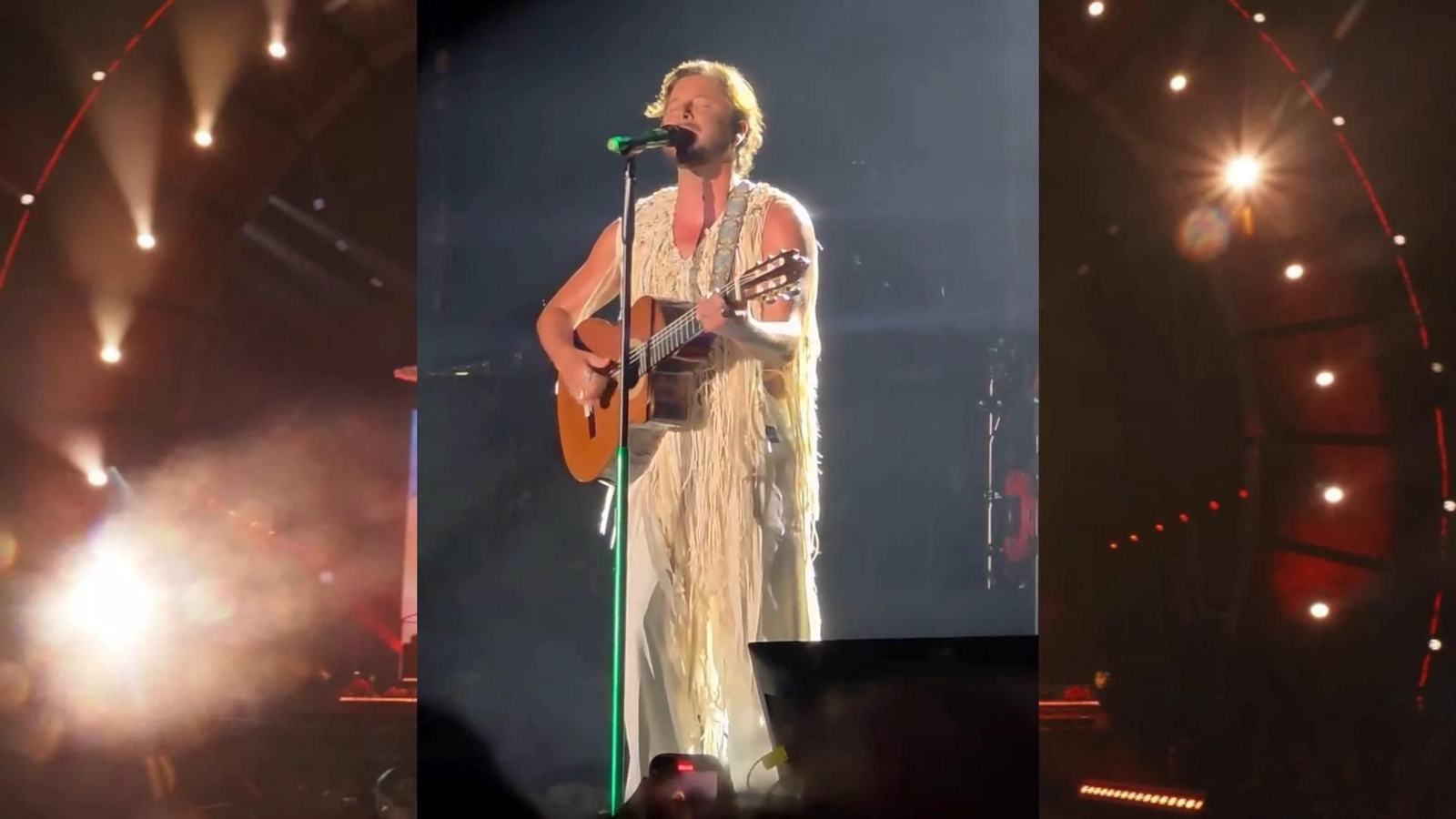 La canción inédita que Manuel Carrasco le dedicó a Isla Cristina durante su concierto este viernes