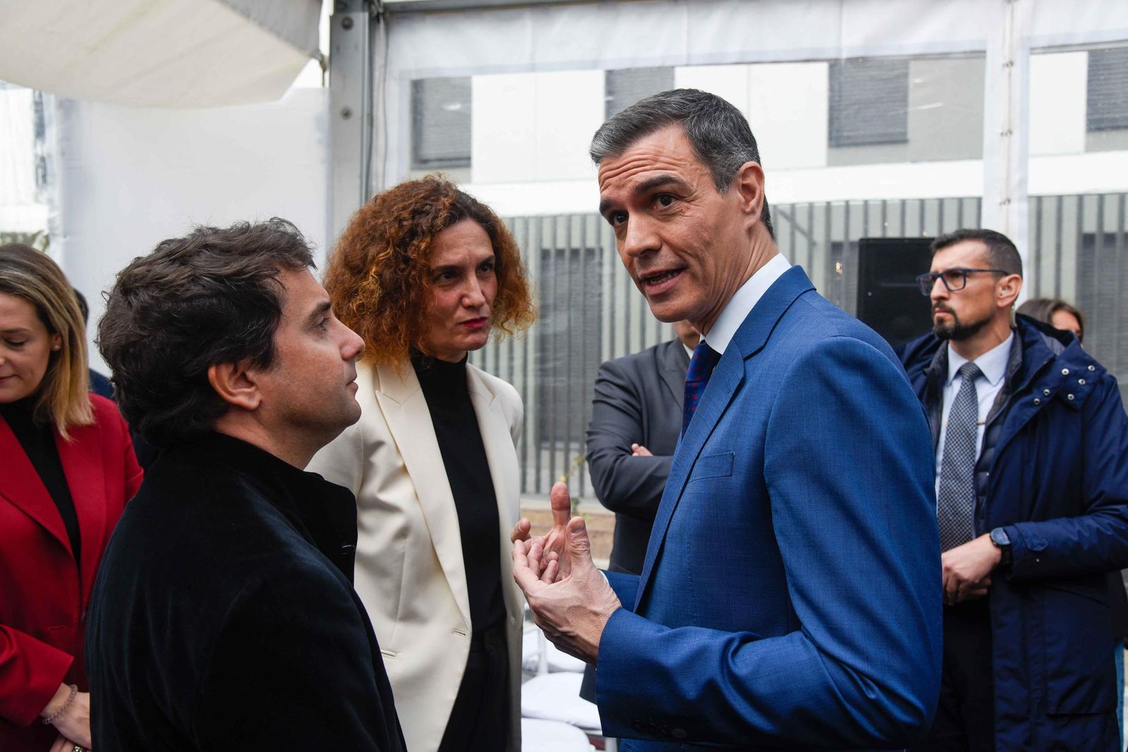 Pedro Sánchez y autoridades preside el acto de entrega de llaves promoción de vivienda pública de alquiler asequible en Sevilla