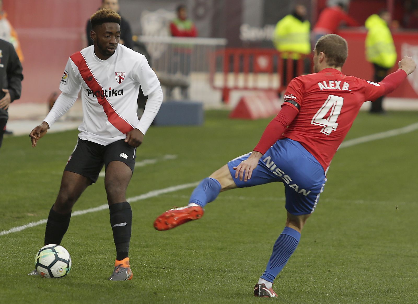 Las imágenes del Sevilla Atlético-Sporting
