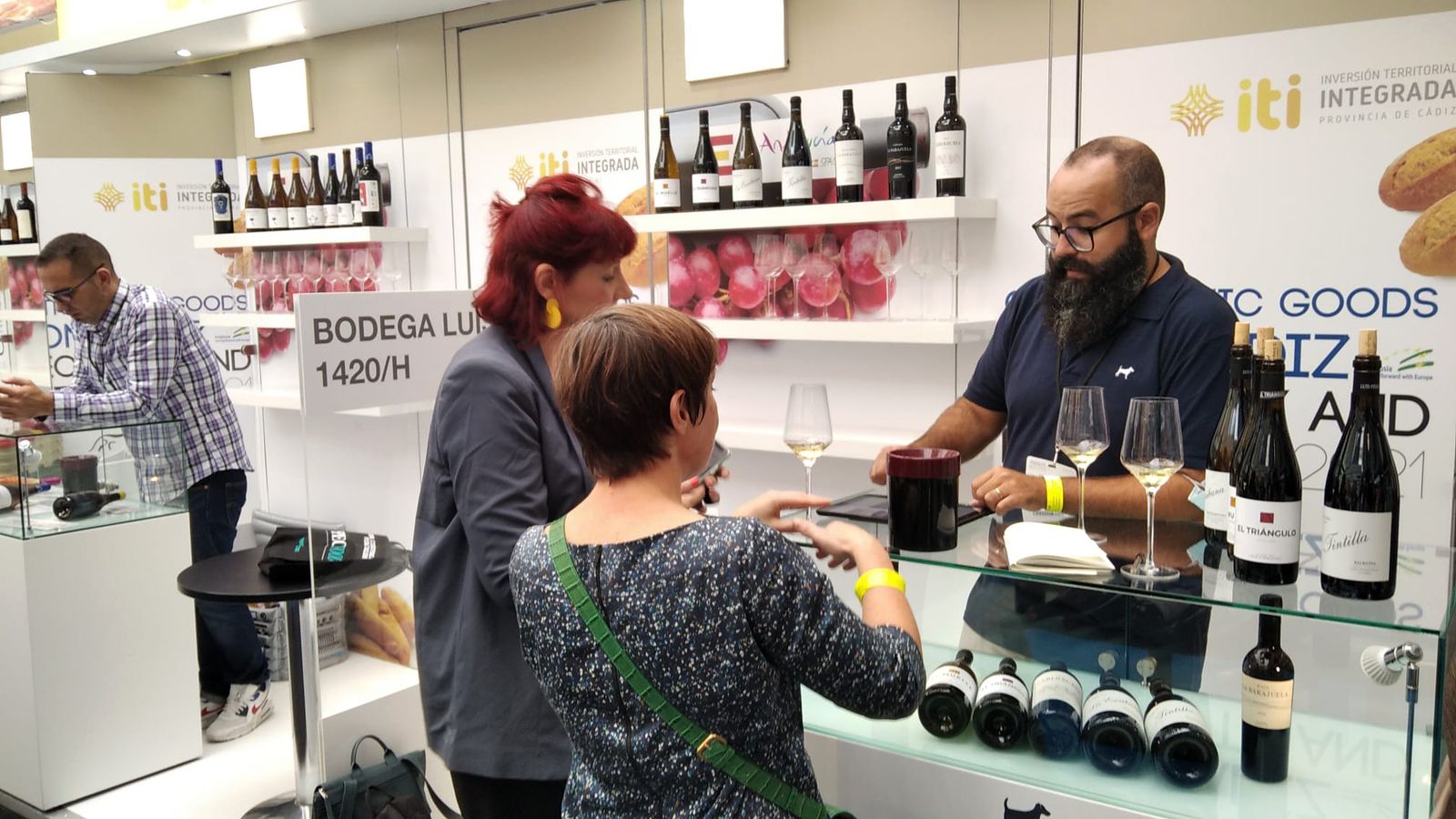 Un stand del Speciality & Fine Food Fair.