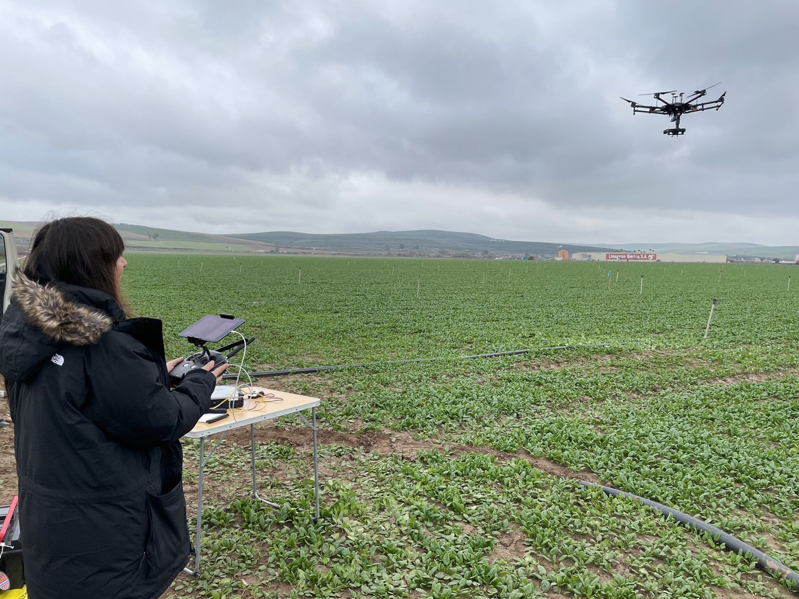 Susana Cantón, del equipo del Proyecto de Monitorización de cultivos para Junta de Andalucía.