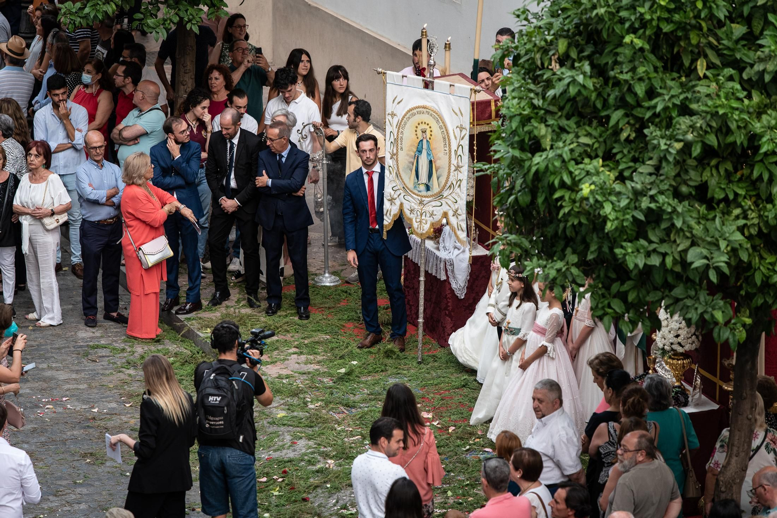 Imágenes de la procesión del Corpus en Huelva