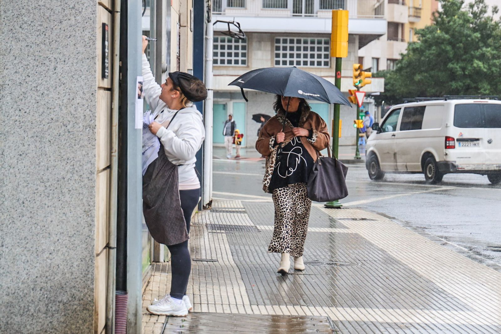 Fotografías de las precipitaciones por la borrasca Ingrid en la ciudad