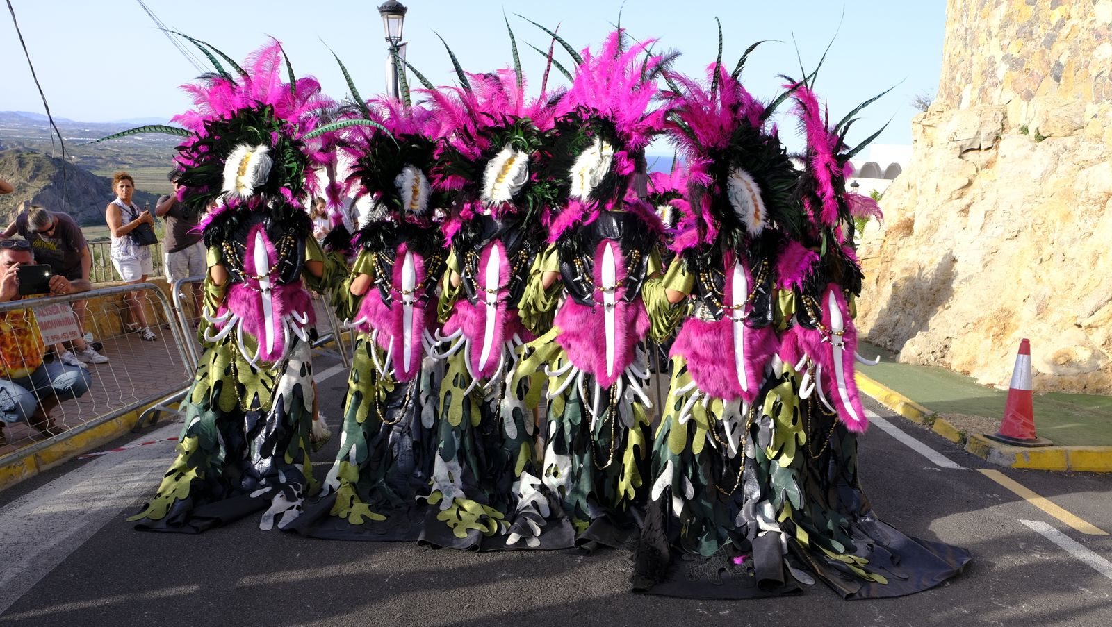 Imágenes del desfile de Moros y Cristianos de Mojácar
