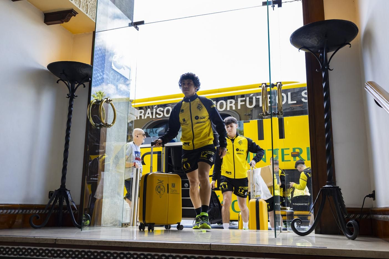 Llegada a Sevilla y último entrenamiento del Jaén Paraíso Interior FS antes de la Copa del Rey
