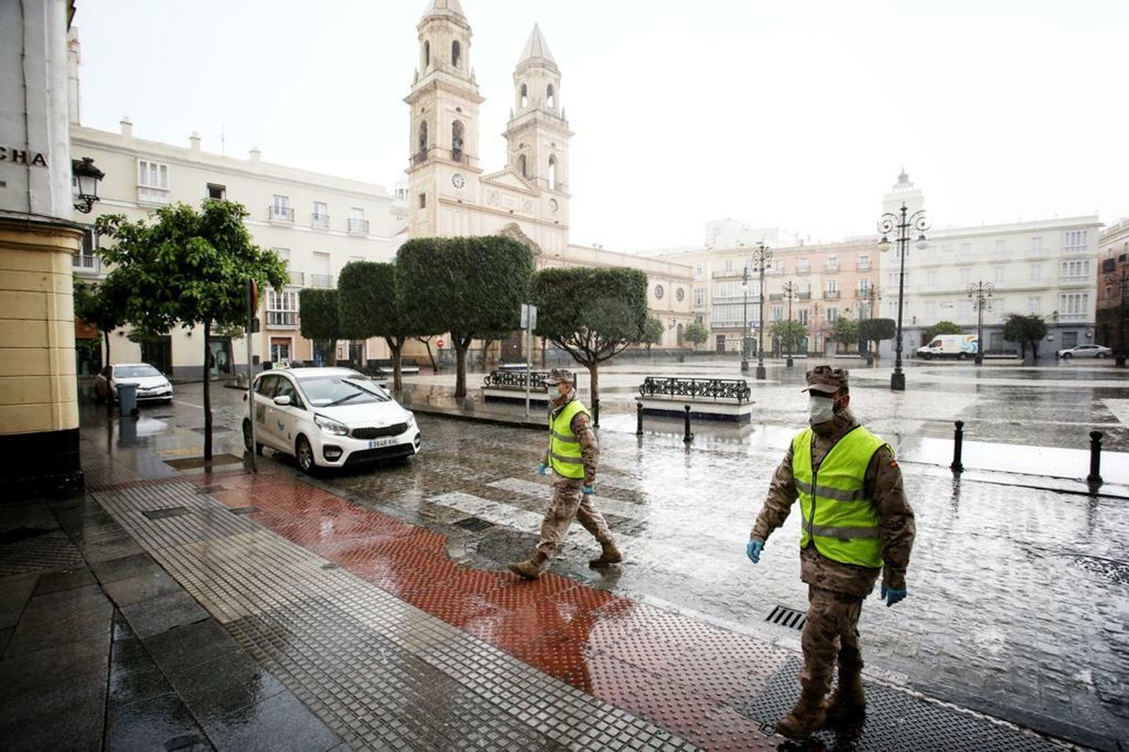 La Infantería de Marina comienza a desplegarse por la Bahía de Cádiz