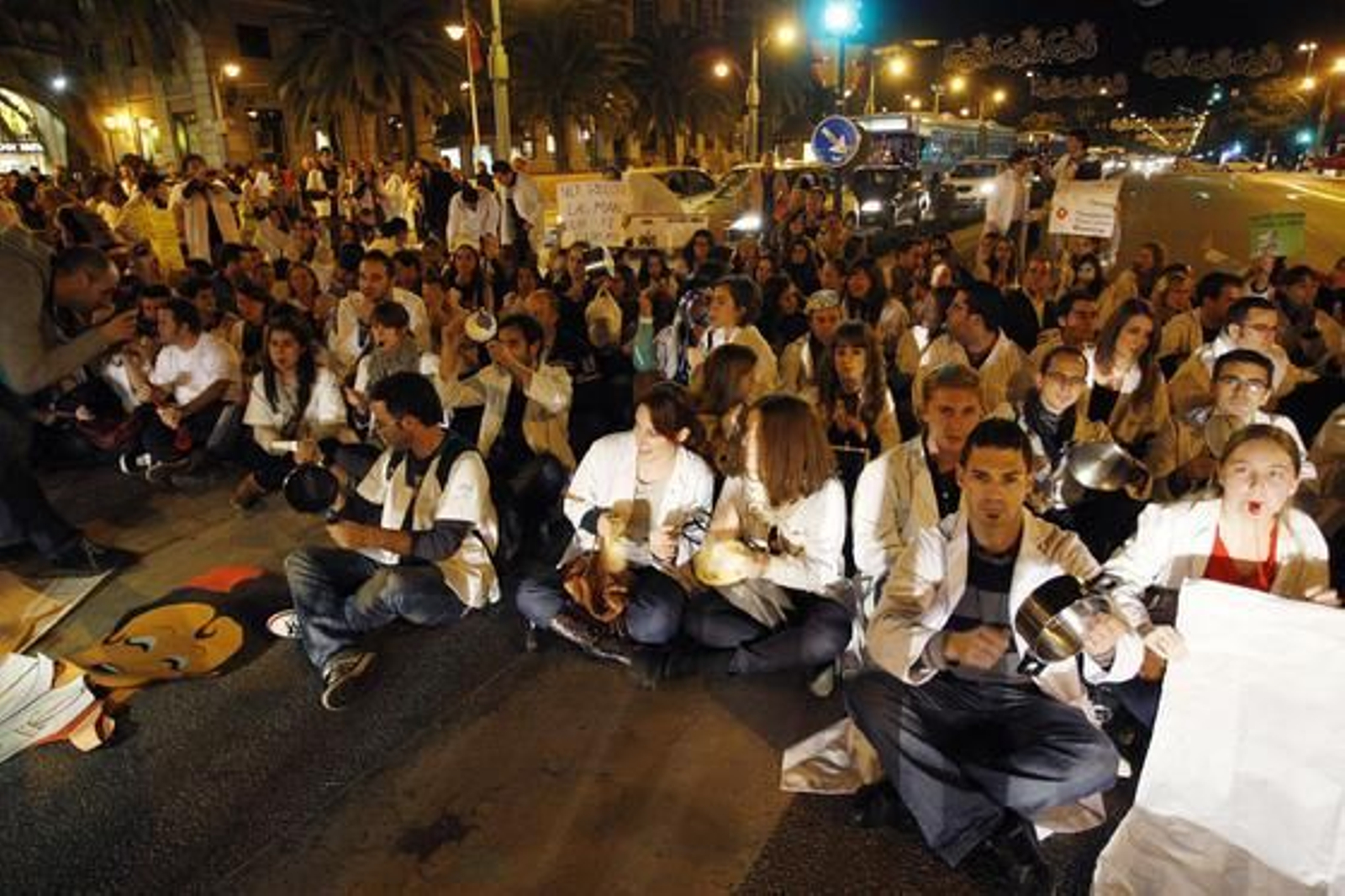 Las imágenes de la protesta de los MIR

Foto: Javier Albiñana
