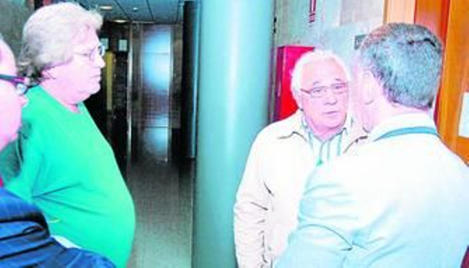 José Antonio Callejón (izquierda), en el Juzgado de Toledo en junio de 2009.