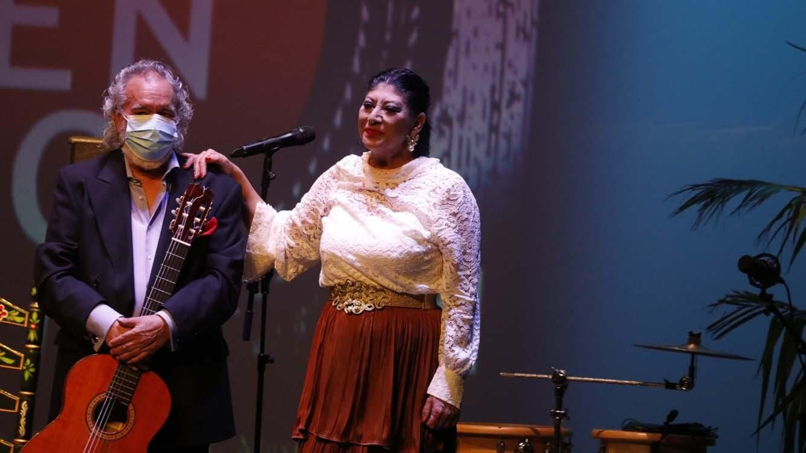 Las fotos de la entrega de la Palma de Plata a Manuela Carrasco