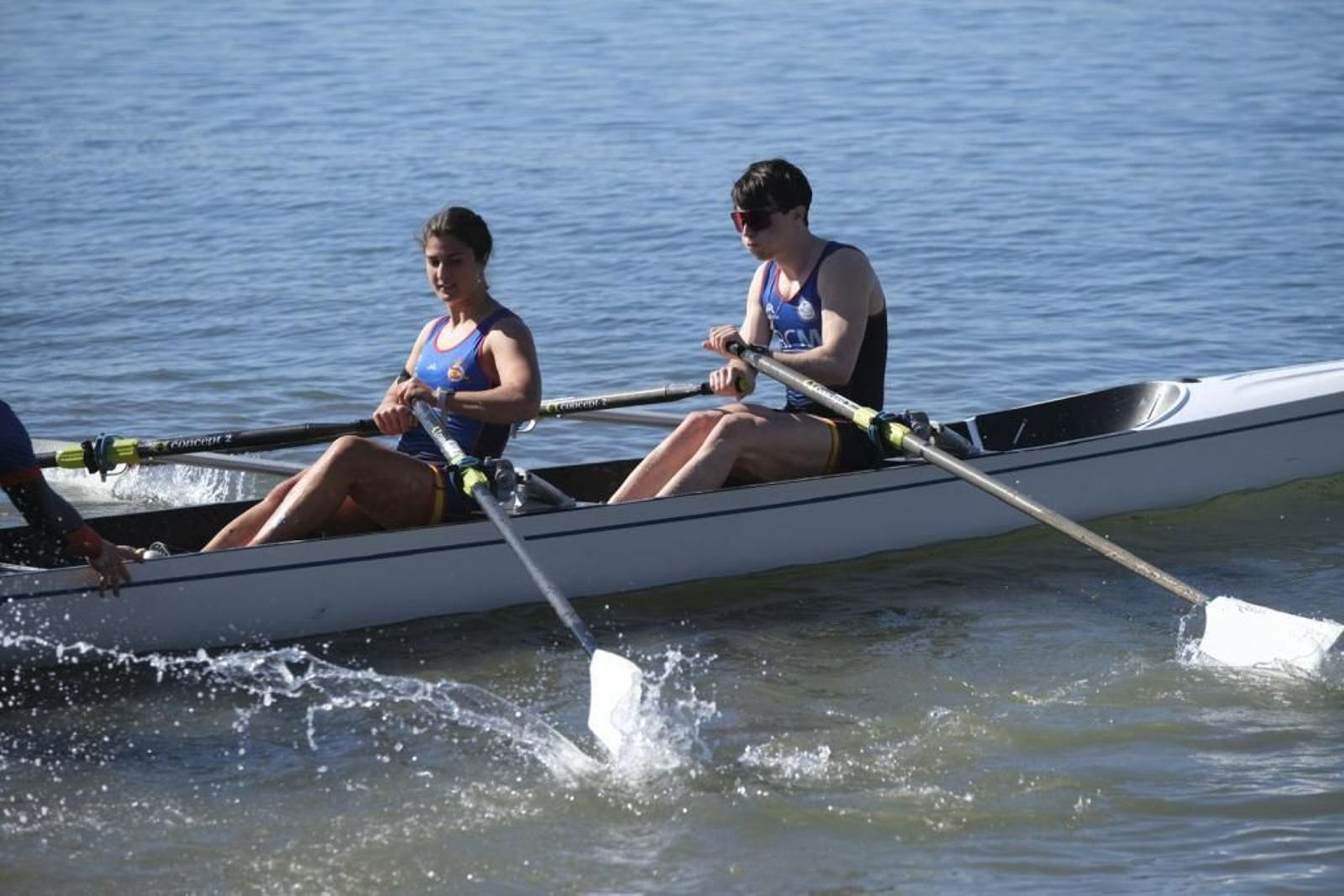 Espectáculo en el I Open Costa del Sol Beach Sprint celebrado en Málaga