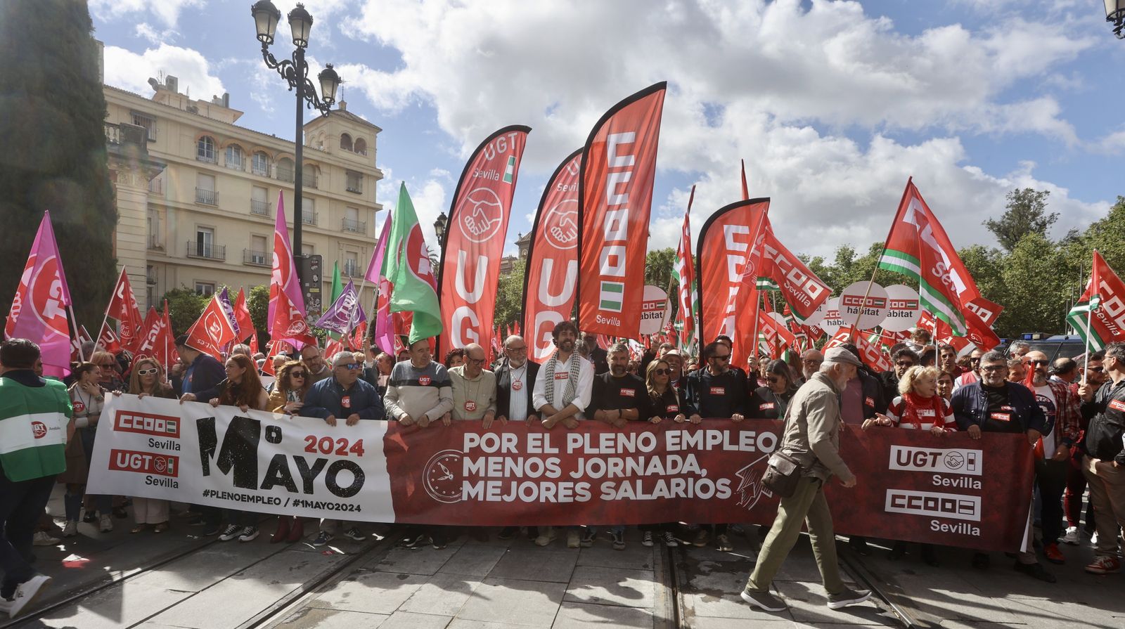 Manifestación día internacional del Trabajo