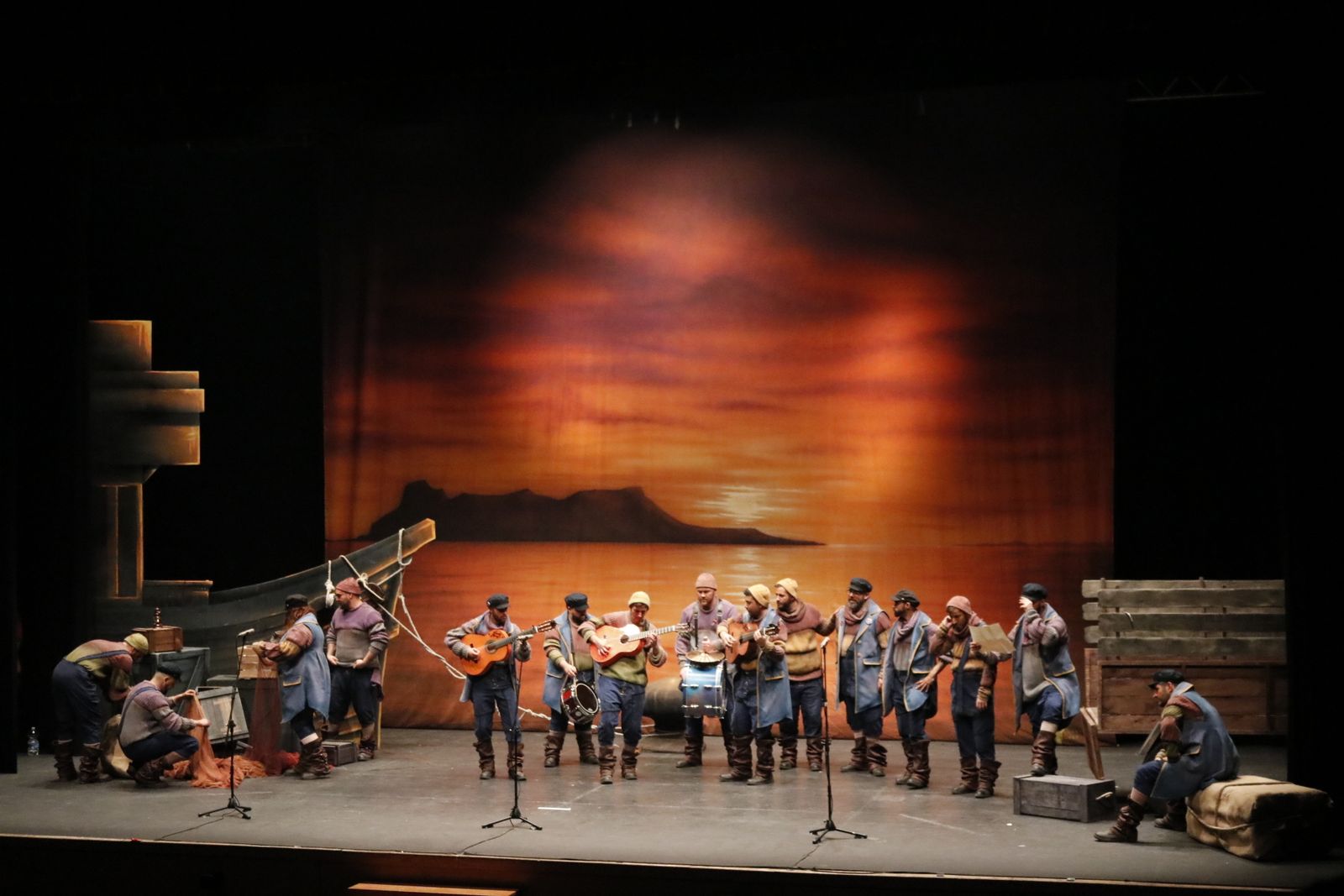 Final del concurso de Carnaval de la Concha Fina de La Línea