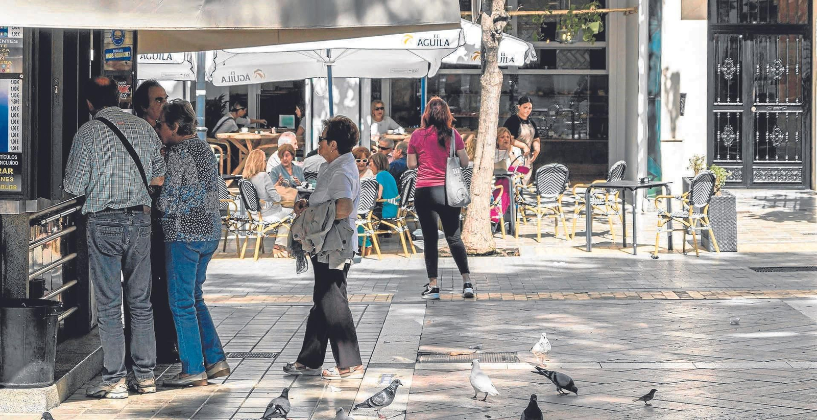 Barrio a barrio: La Plaza de las Monjas en imágenes
