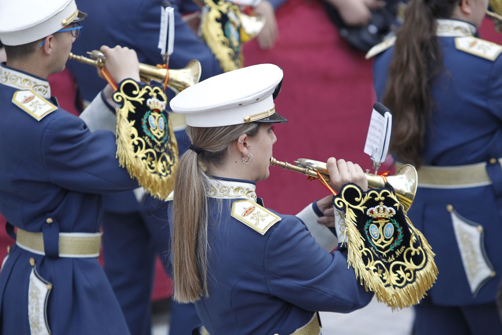 Imágenes de la Procesión de Estudiantes. Semana Santa Almería 2019