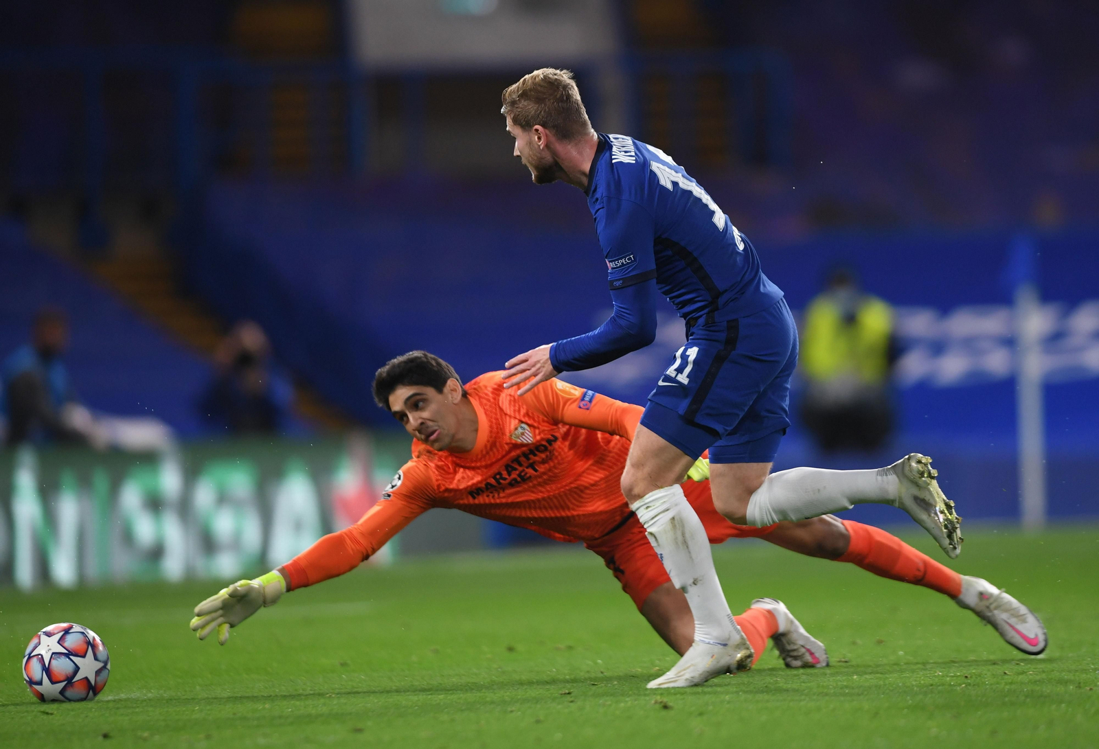 Las imágenes del Chelsea-Sevilla