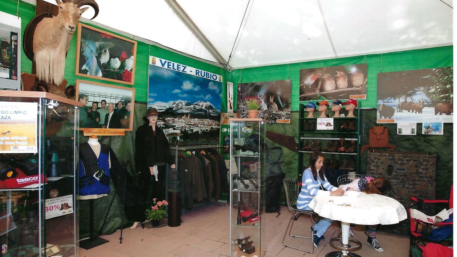 Estand de Pascual Soriano con Expo Centro Soriano en una edición de Terracultura.