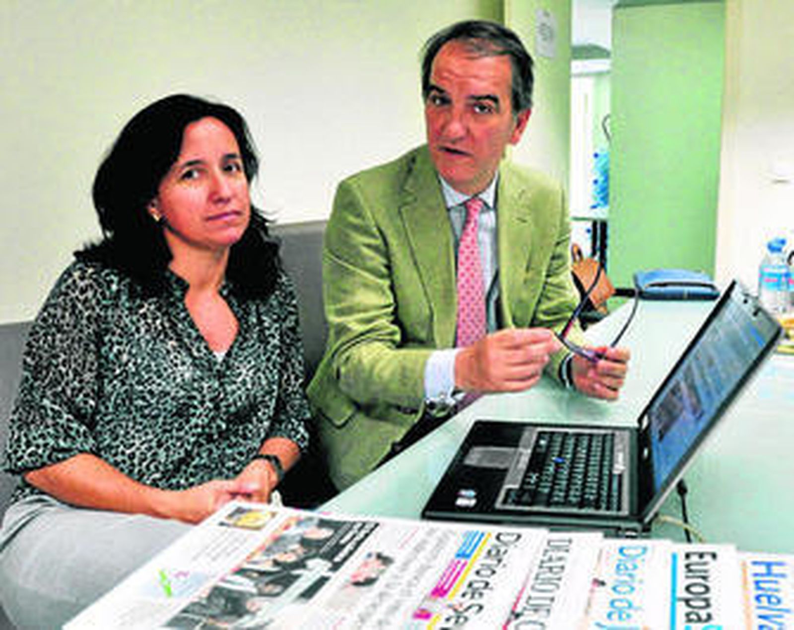 Dolores Orihuel y José Luis García del Pueyo.
