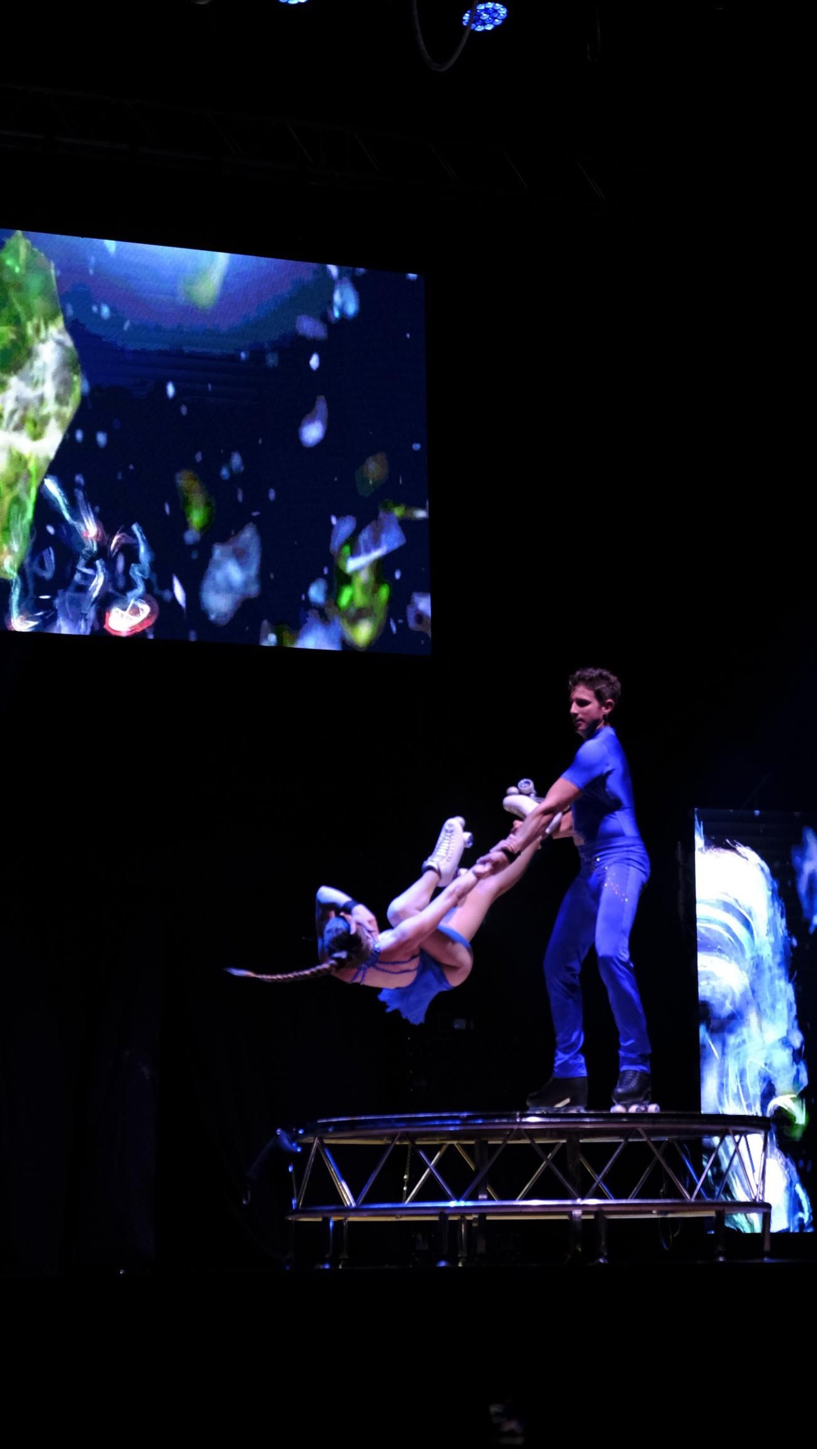 Imágenes del espectáculo 'The Talent' en la Gala XV Aniversario Diario de Almería